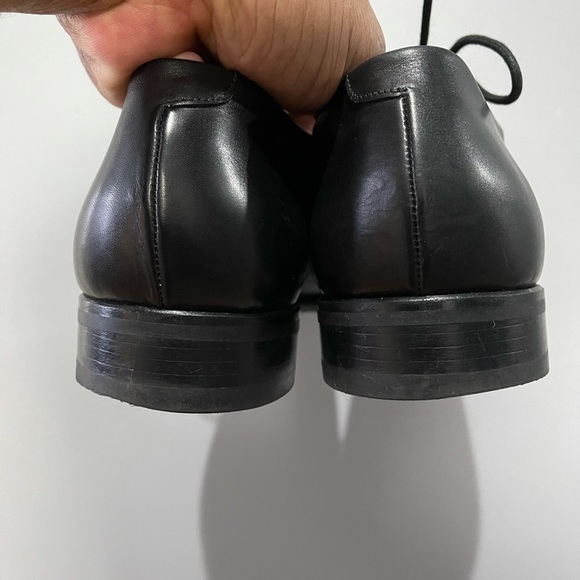 Antonio Maurizi Black leather Dress shoes. Sz 44 - Picture 6 of 11